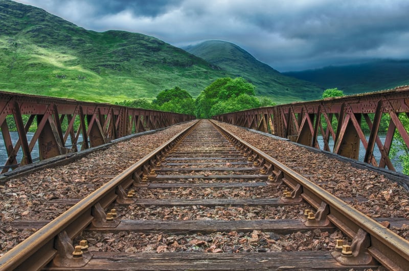 Train on Railway